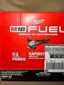 Milwaukee M18 FUEL 4-1/2"/5" Angle Grinder 2880-20