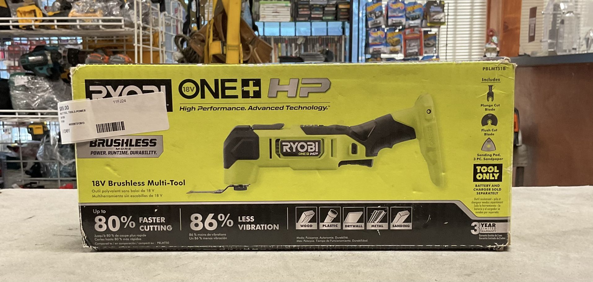 Ryobi One+ HP Brushless 18V Multi-Tool