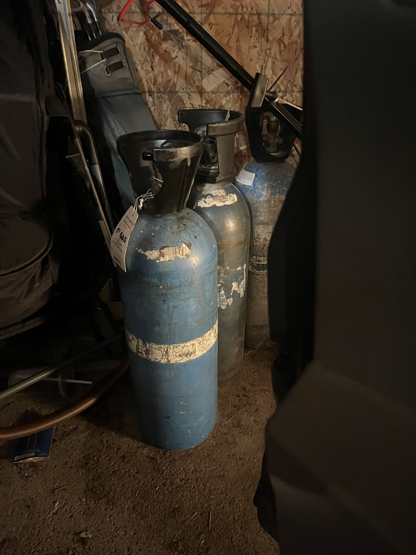 3 - 10# CO2 Bottles
