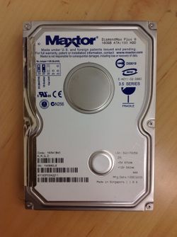 Maxtor 160GB Hard Disk Drive DiamondMax Plus 9