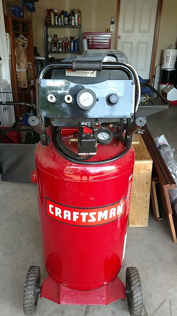 PENDING PICK UP Craftsman 33 Gallon 150 PSI compressor had it for 3