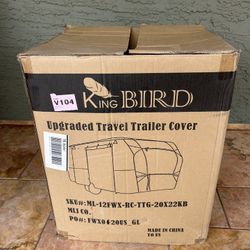 Travel Trailer Cover (20–22 ft)-NEVER USED