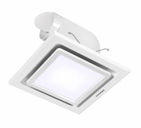 🚿💡 VIVOHOME Bathroom Exhaust Fan with LED Light – 165 CFM💡🚿
