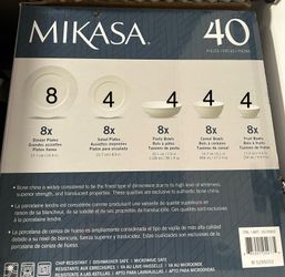 Mikasa dinnerware set