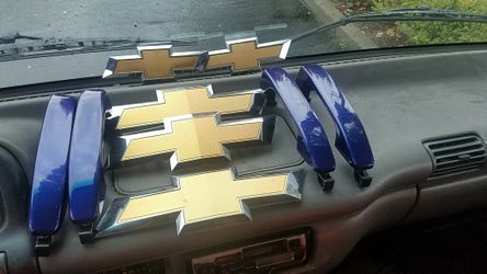 2012 Chevy badges and door handles