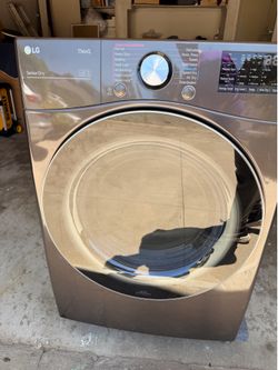 LG Gas Dryer with Steam Connection