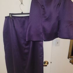 Ladies LARGE 2 PIECE skirt N Top=$10