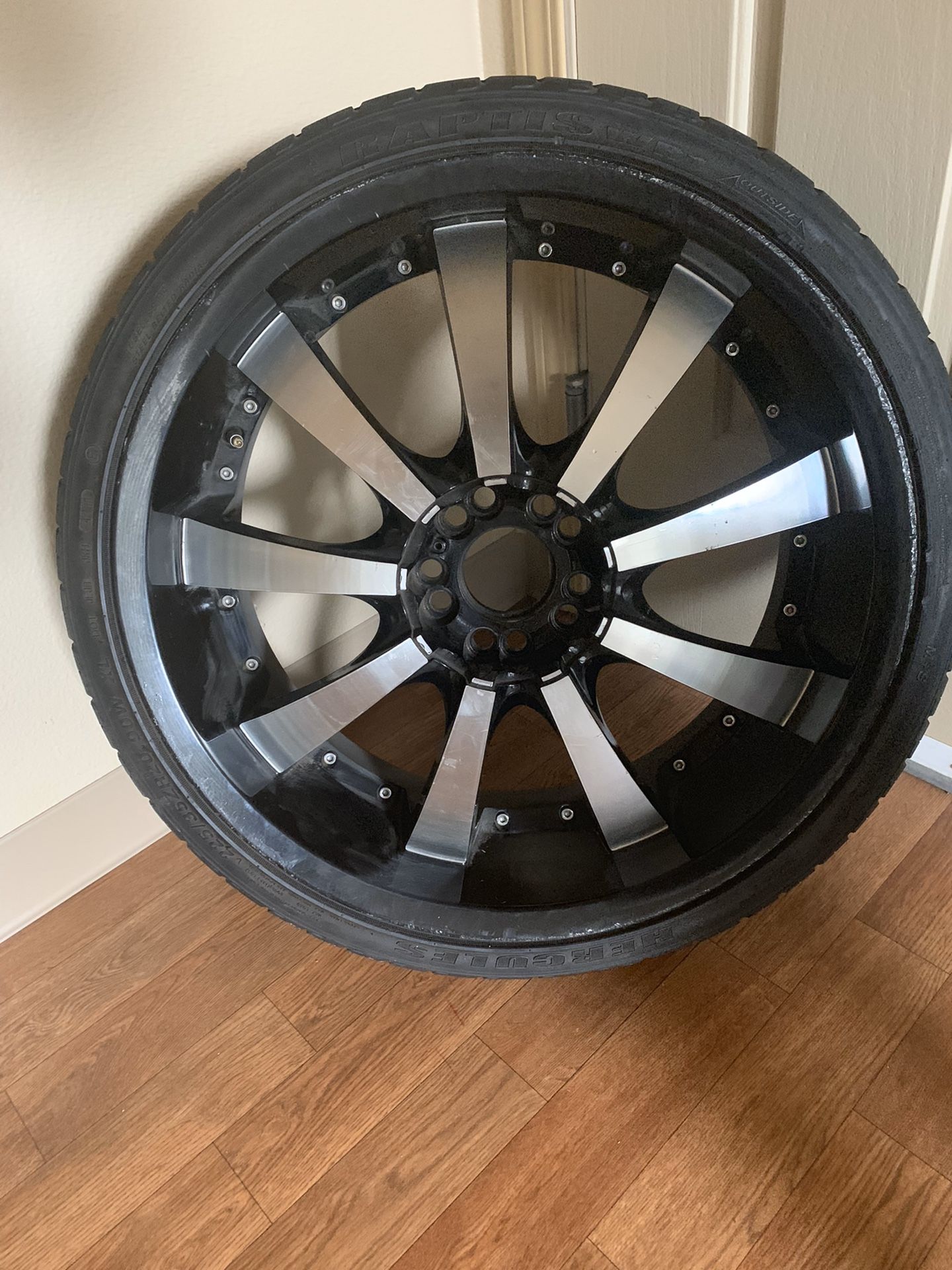 4 20” Rims w/ tires for sell! $400