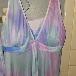 Tankini bathing suit with bottoms boy short