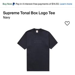 Supreme Box Logo Tee M