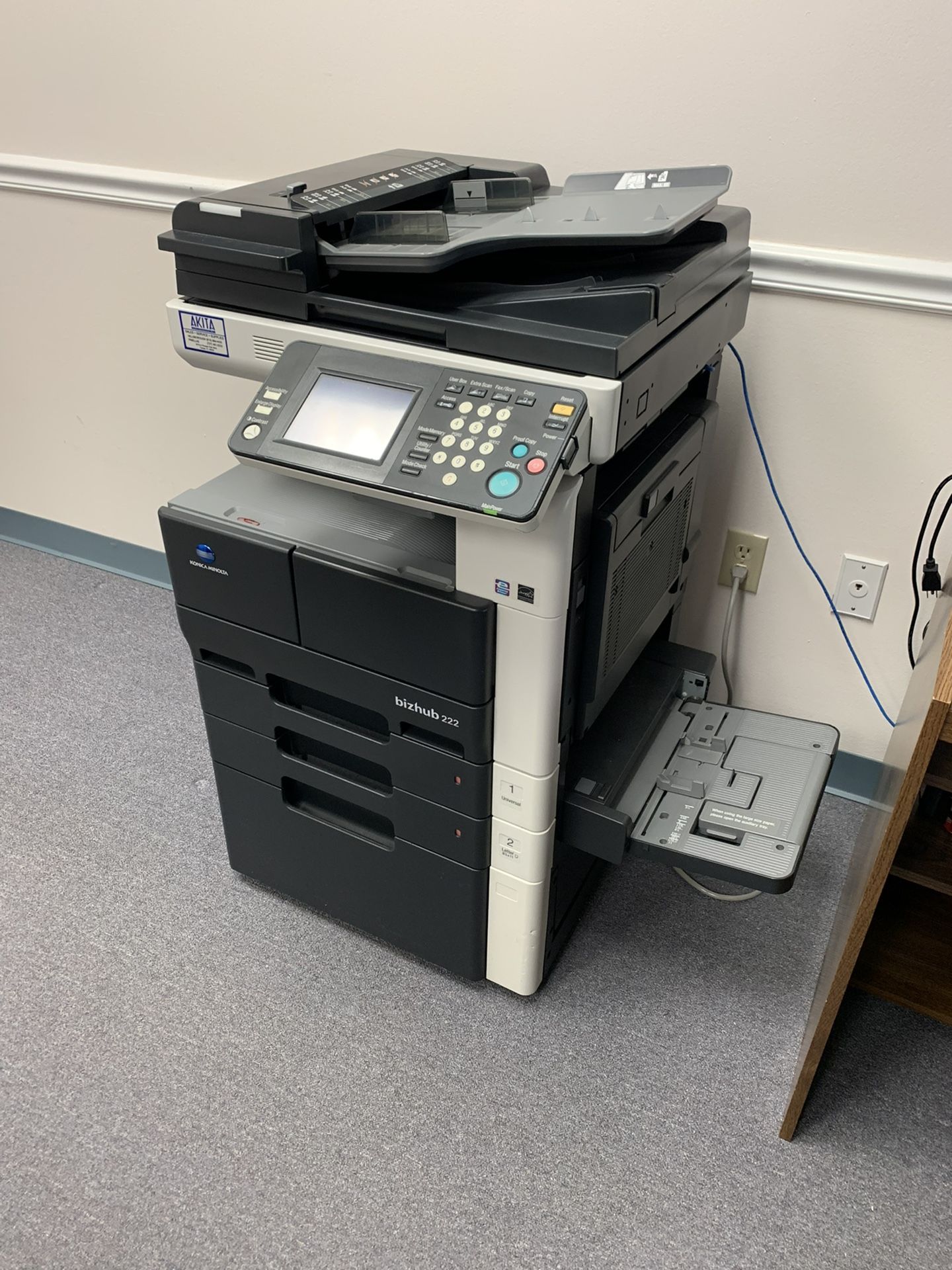 Konica Minolta BizHub 222 Printer