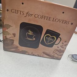 Coffee Mug & Warmer Set