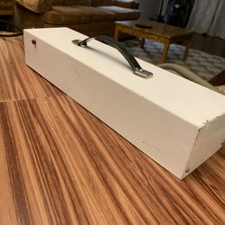 Super Unique Vintage Industrial Union Assembled Flourscent Box Lamp