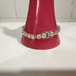  Tennis Bracelet 925  Champagne color   Tennis Bracelet 925  7.5”