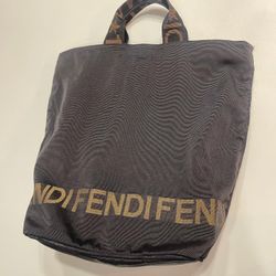 Fendi Zucca Shoppers Tote