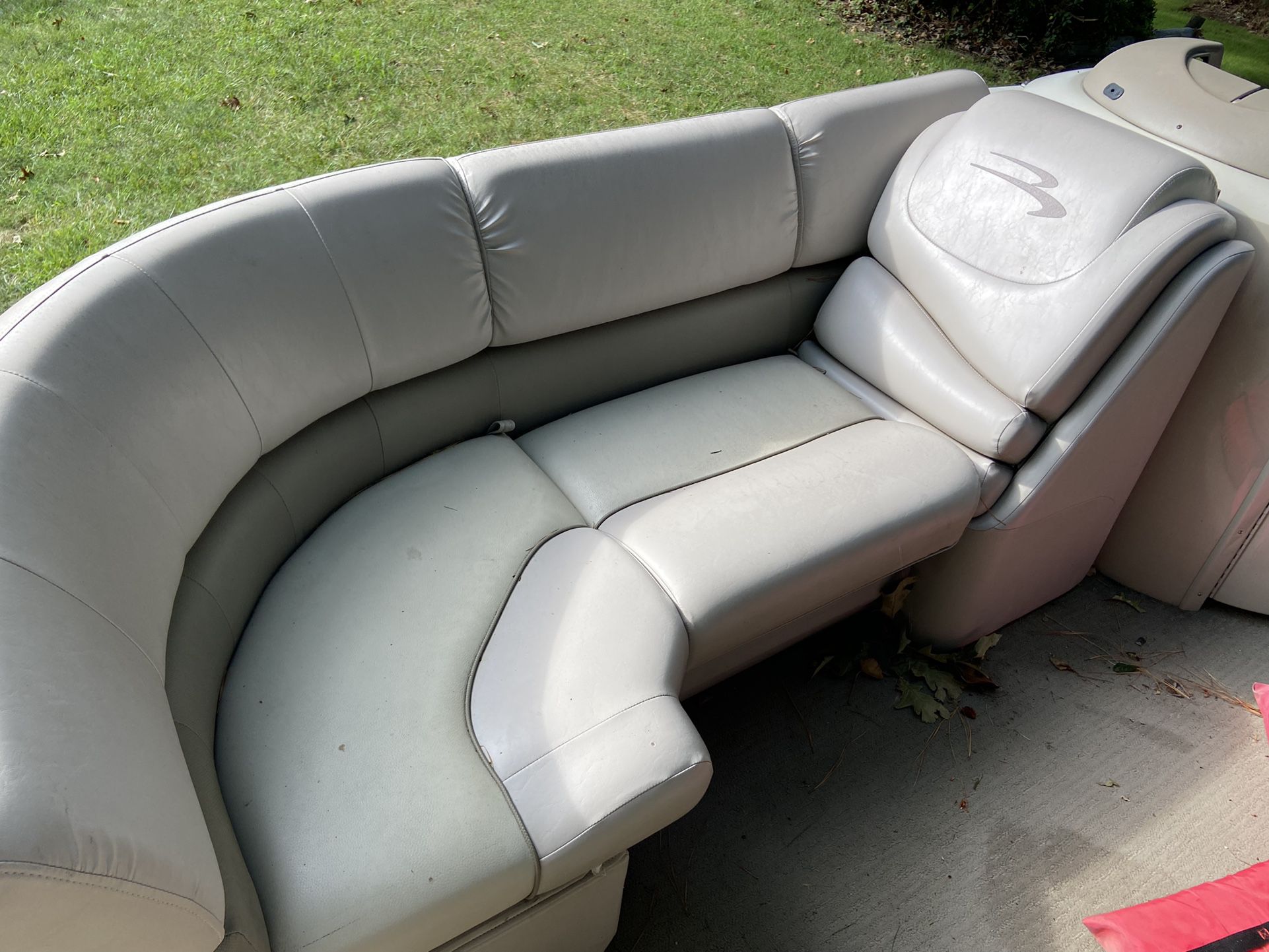 Pontoon Boat Couch / 130.00 Or Best Offer