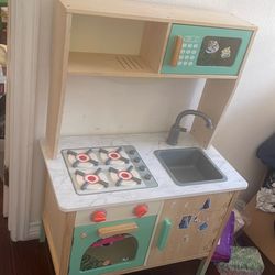 Kids kitchen play area