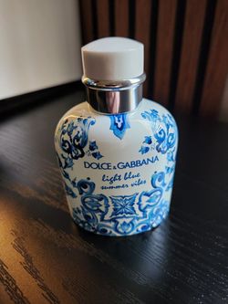 Dolce and Gabbana Light Blue Summer Vibes - 4.2oz - (Full Bottle) Cologne for Men