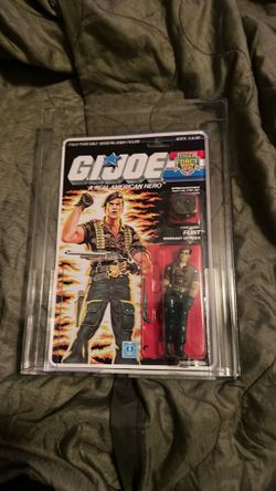 GI Joe Tiger Force Flint 85 NM+ 1988 vintage graded