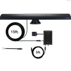 Antop Antenna Inc AT-500SBS HD Smart Bar Amplified HDTV & FM Smart Antenna 