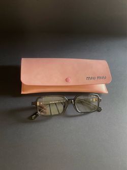 Miu Miu  Clear Eyeglasses