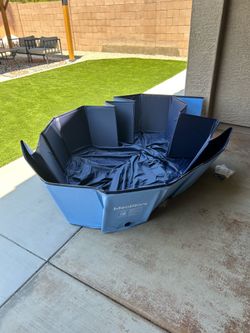 Collapsible/Foldable Dog Pool
