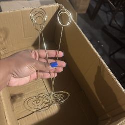 Gold Table Number Holders Place Card Holders
