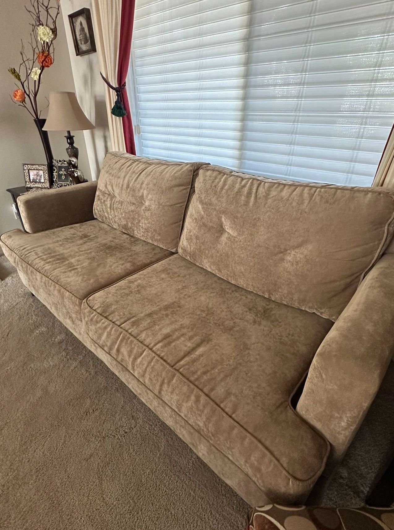 A Set of Sofa and Love Seat (Smoke And Pet Free Home) 