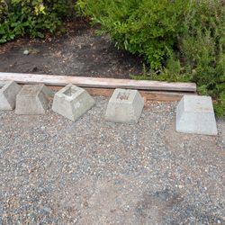 10 Each - Post Footings