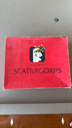 Scattergories Board Game