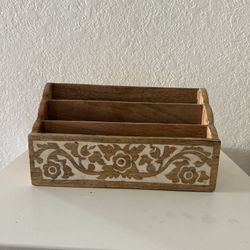 Wooden Paper Holder