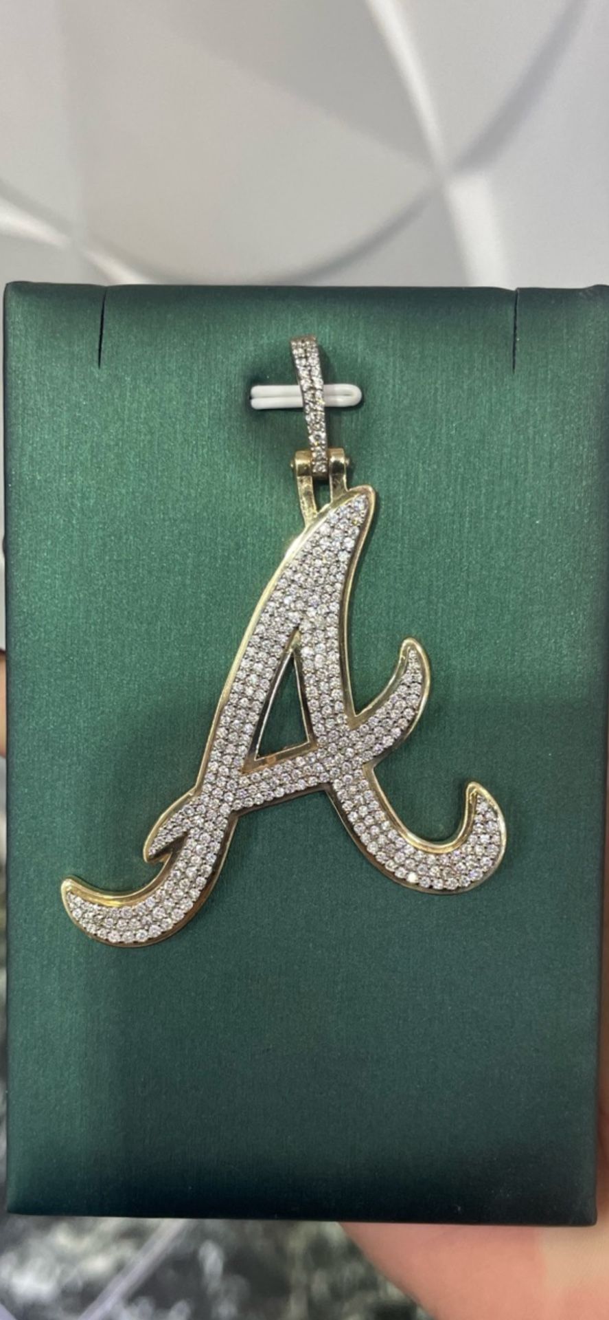 10k Gold Atlanta A Pendent