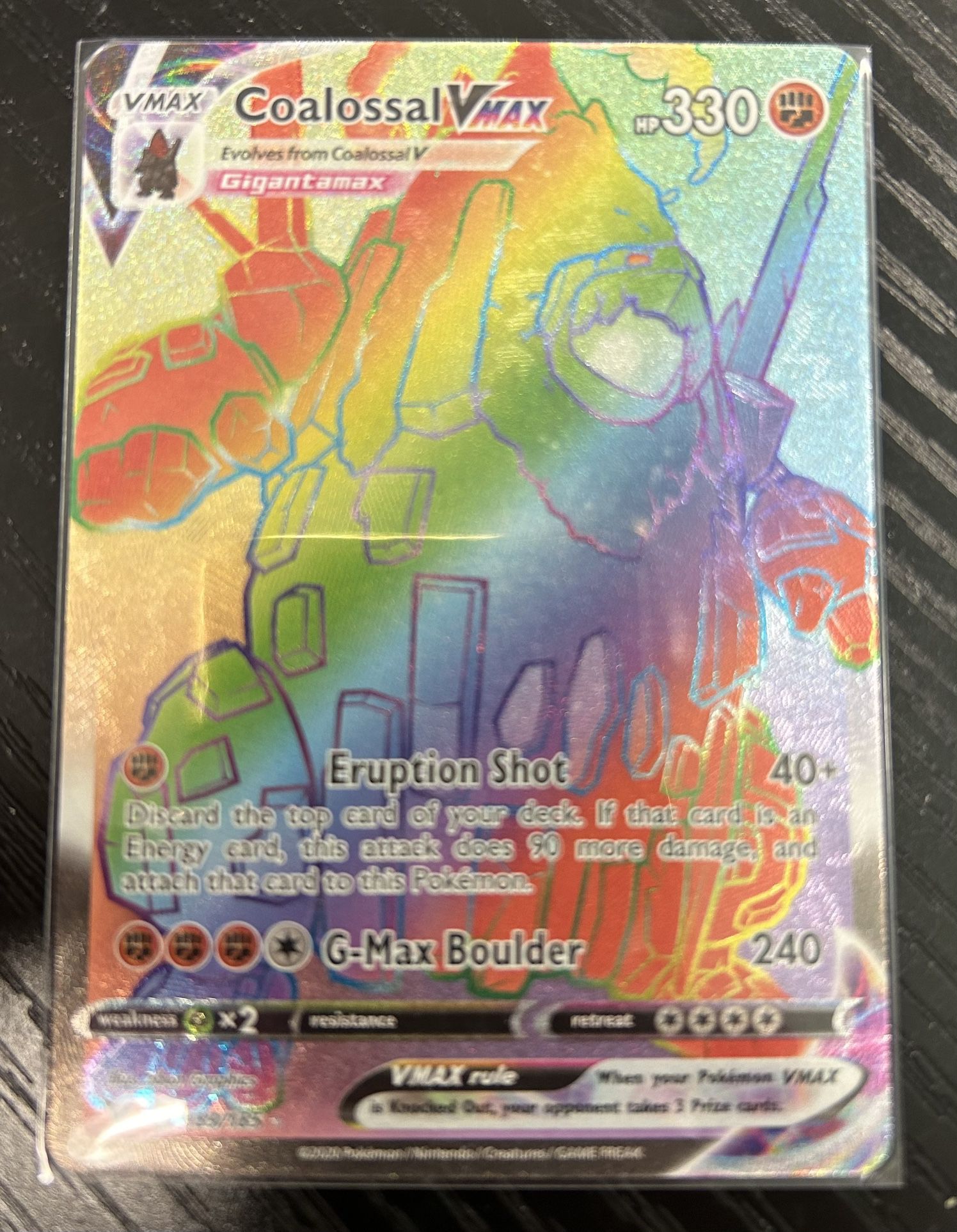 Pokemon Card: "Eruption Shot"