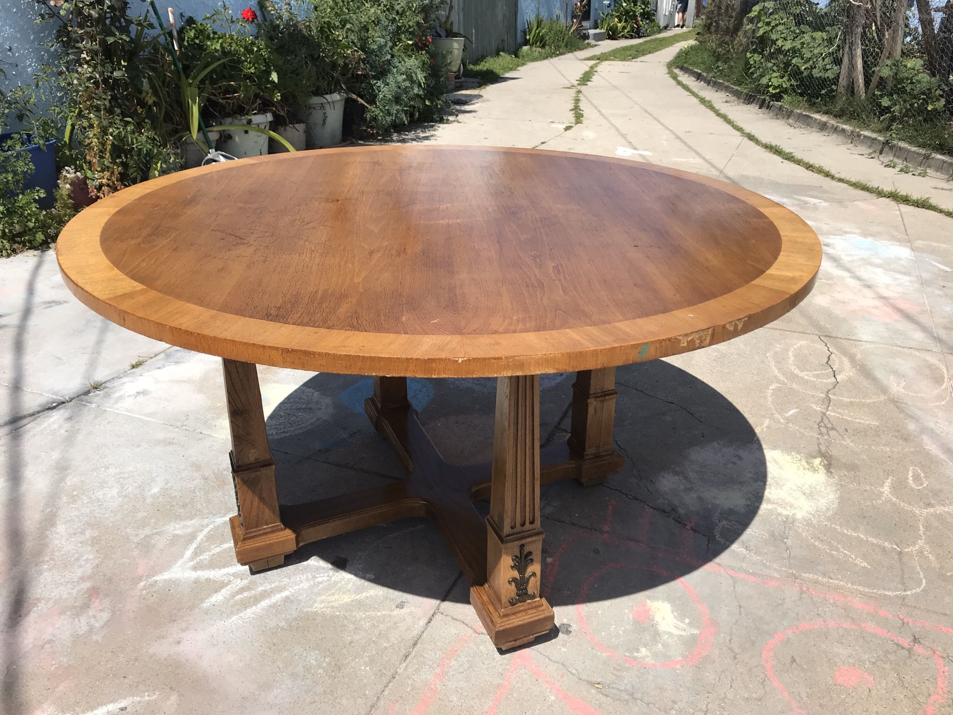 Round Vintage Table