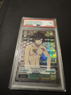 (Please read description)2014 Weiss Schwarz Ice Make Gray FT/ EN -S02 - TD - GOLD SIGN