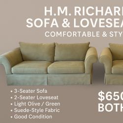 Sofa And Loveseat