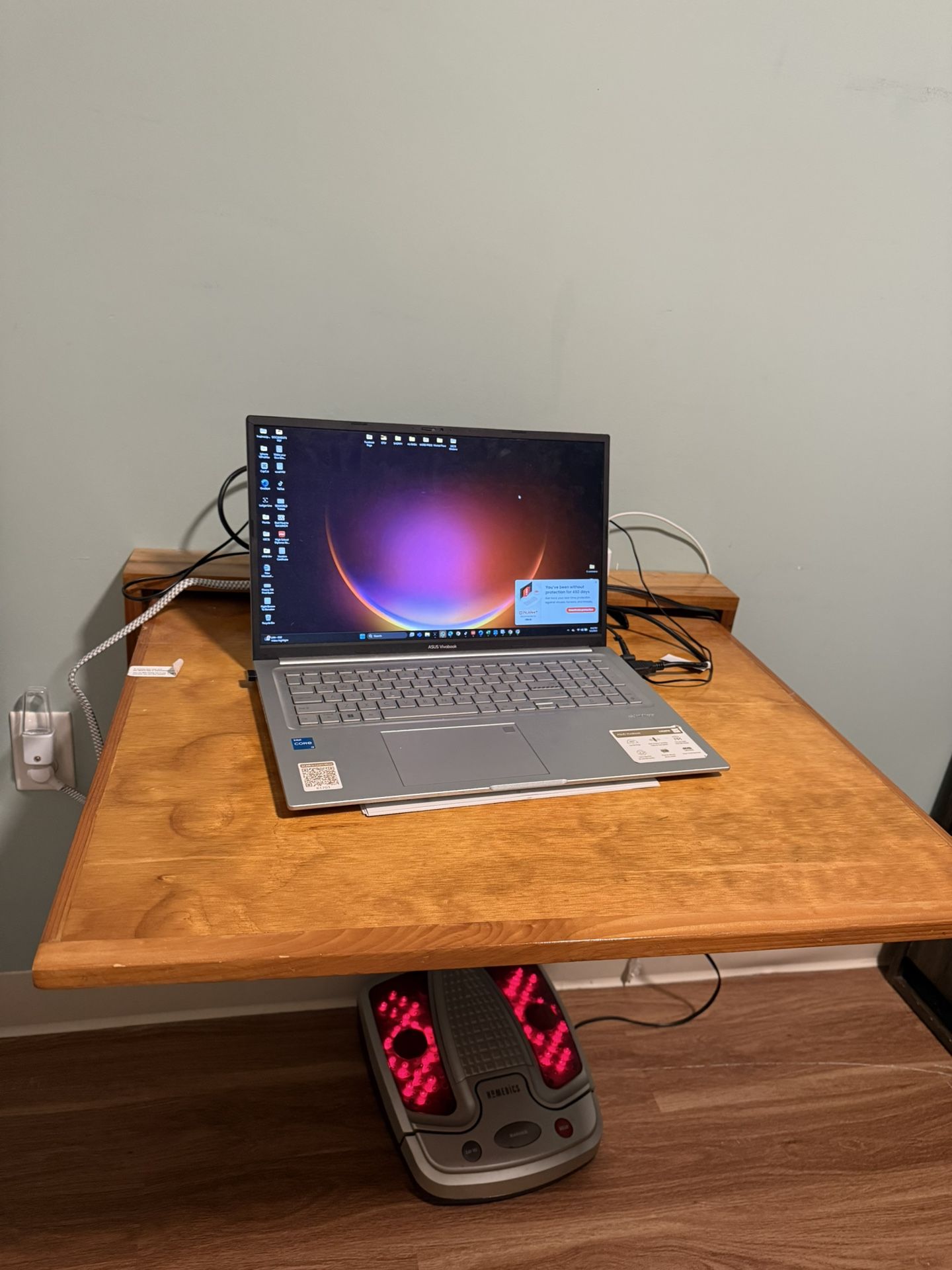 Folded Wall Desk