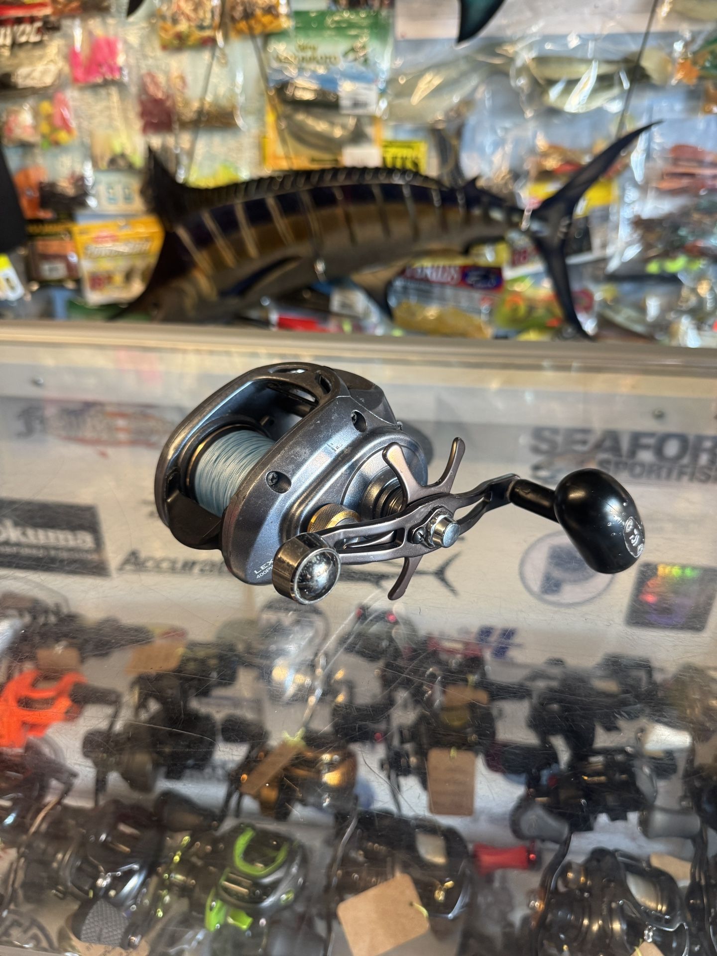 Daiwa Lexa 400 Salt Water Fishing Reel Ready to Go.