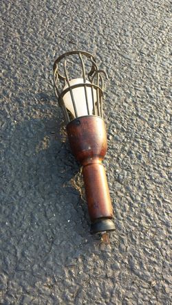 Very early work light drop light