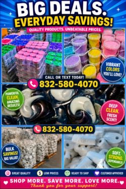 Cleaning products and paper products best deals