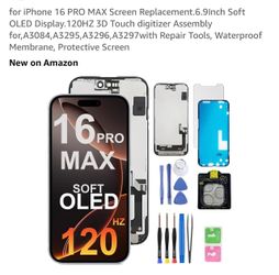 iPhone 16 Pro Max Screen Replacement Kit