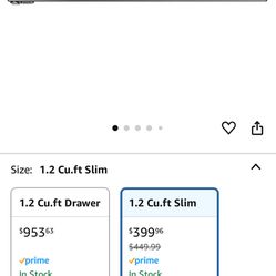 Brand New MIDEA Over The Counter Microwave.