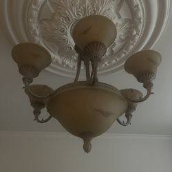 Alabaster Chandelier 