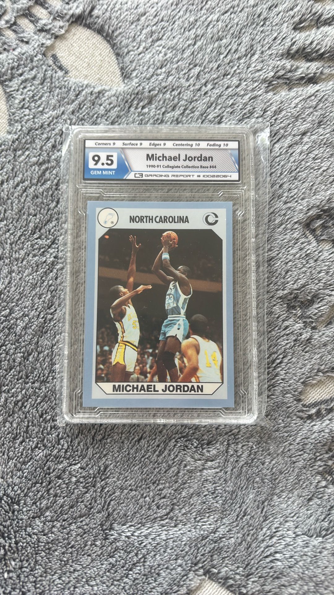 Michael Jordan Graded 9.5