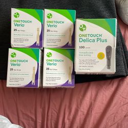 Glucose/Diabetic Strips And Lancets