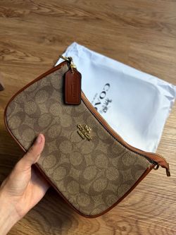 Coach brown crossbody bag