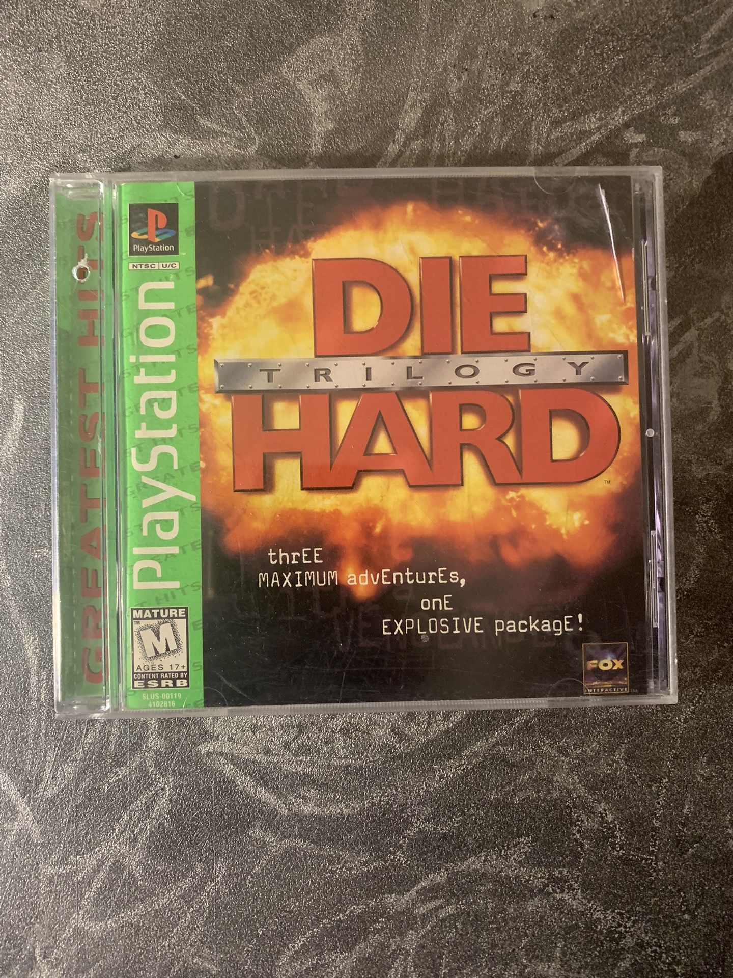 Die Hard Trilogy Greatest Hits For PlayStation 1