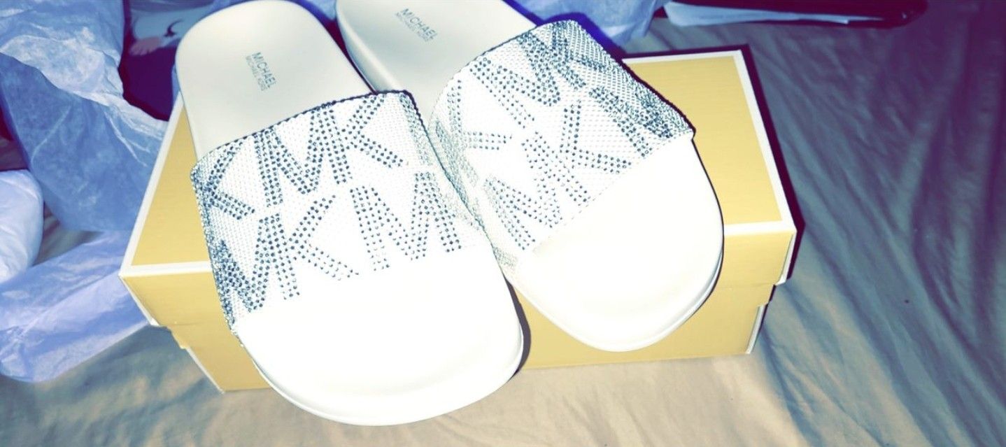 MK Slide Sandals