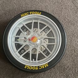 Mac Tools 1990s Light Up Clock