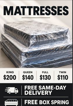 Mattresses King Queen Full Twin
